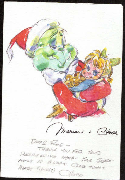 Jones Christmas card